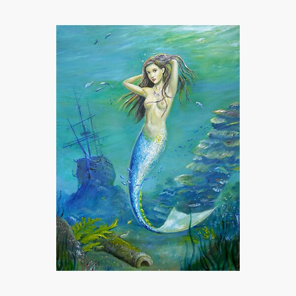 Mermaid of the Deep Photographic Print