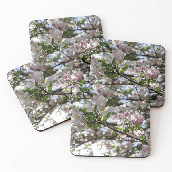 Item preview, Backlit Apple Blossoms designed and sold by pixelmountain.