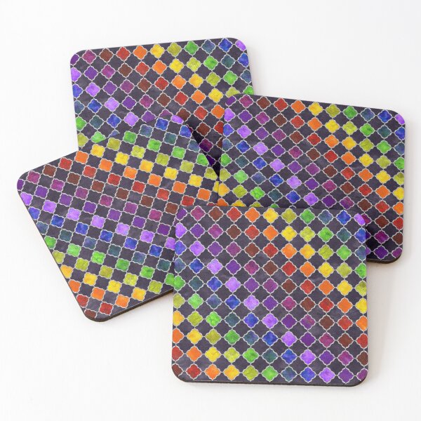 Item preview, Rainbow Arabesque Digital Quilt designed and sold by TigerTorreArt.