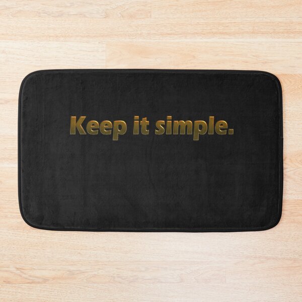 Item preview, Keep It Simple.  designed and sold by HiddenStar02.