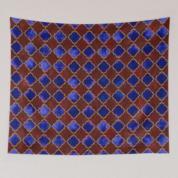 Item preview, Heroic Arabesque Digital Quilt designed and sold by TigerTorreArt.