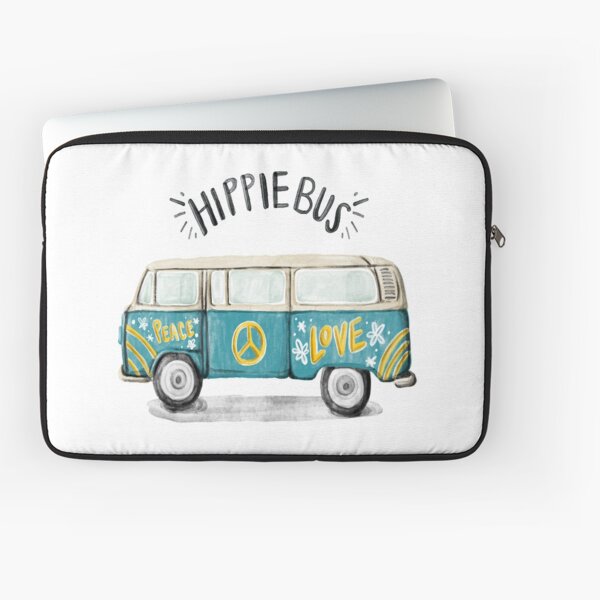 Hippie Bus Laptop Sleeve