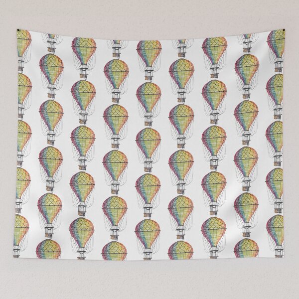 Item preview, Vintage Hot Air Balloon  designed and sold by Meher-Shiblee.