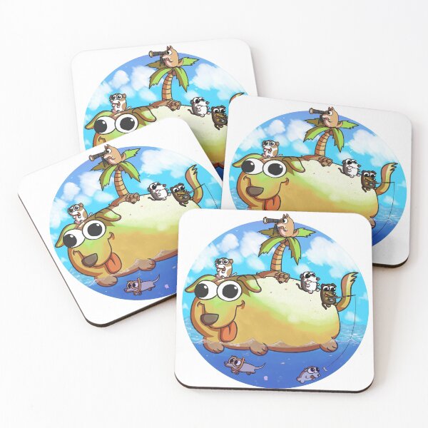 Item preview, Good Boi Island designed and sold by debrincatdoodls.