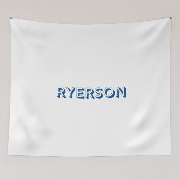 Item preview, Ryerson Logo (3D Blue) designed and sold by Everyday Designs.