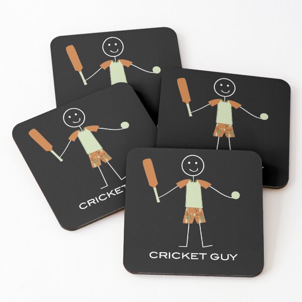 Item preview, Funny Mens Cricket Guy designed and sold by whyitsme.