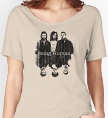A Vampire, a Ghost and a Werewolf. 1st Generation Women's Relaxed Fit T-Shirt