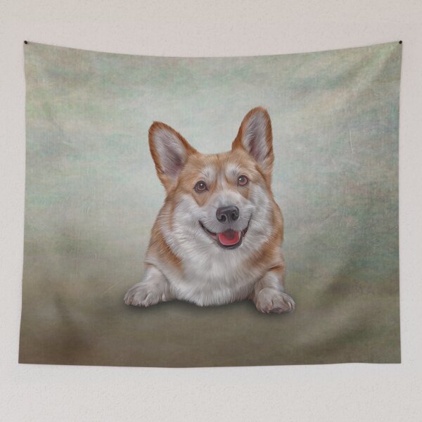 Item preview, Drawing Dog Welsh Corgi  designed and sold by bonidog.