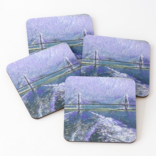 Item preview, Purple Bridge  designed and sold by Kelly Fitzgerald Fowler.