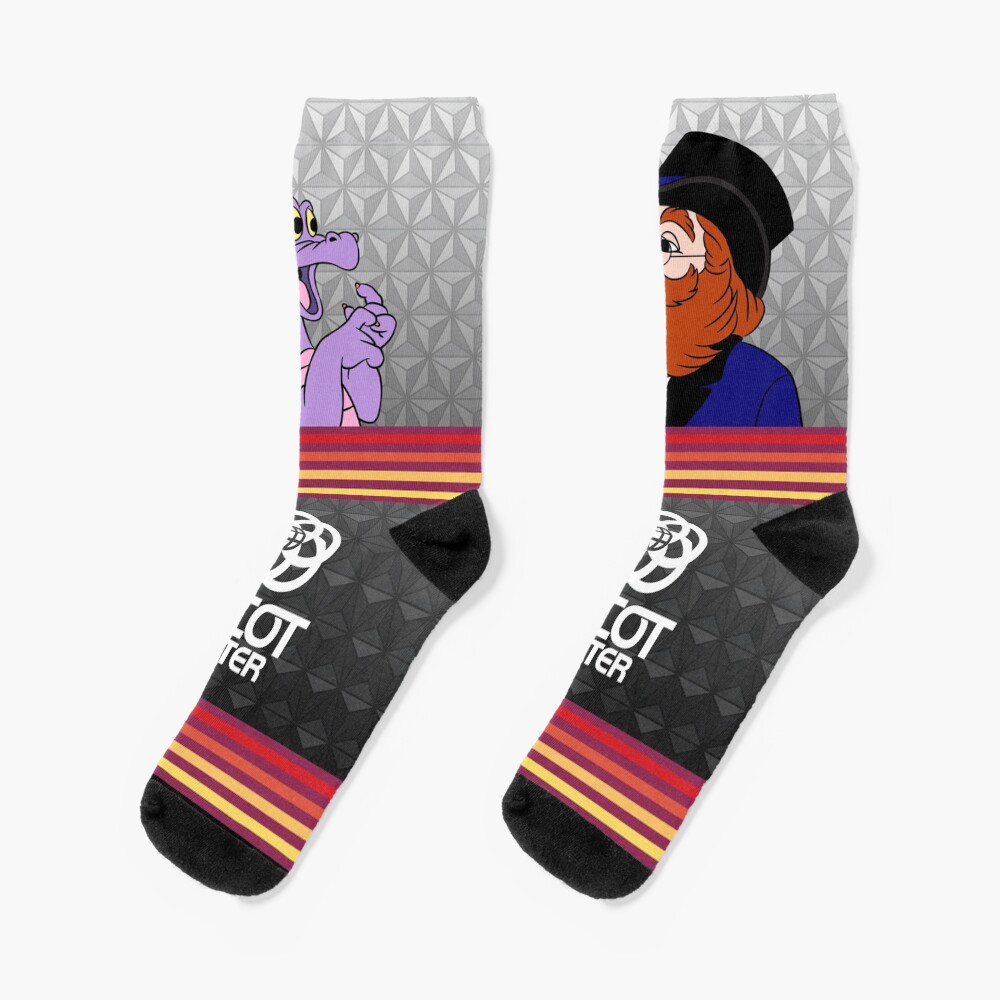 Figment and Dreamfinder Socks