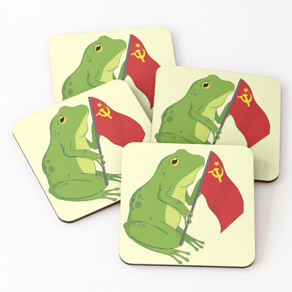 Item preview, Communist Frog  designed and sold by lotterpops-.