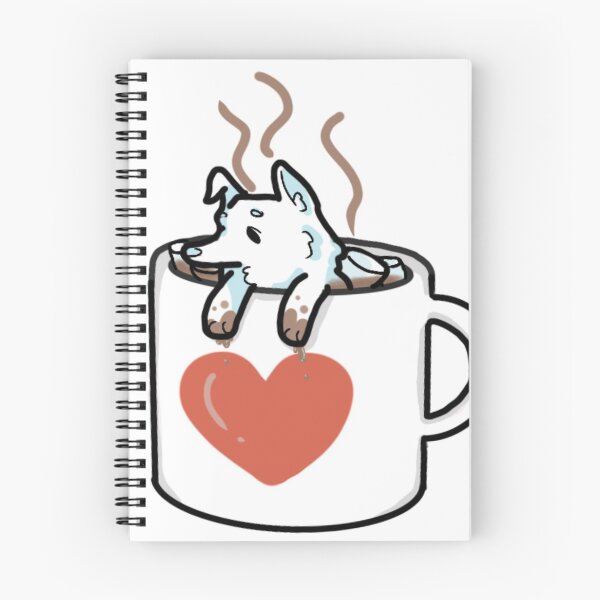 Item preview, Marshmallow Puppy Cocoa designed and sold by BrokeArtStudent.