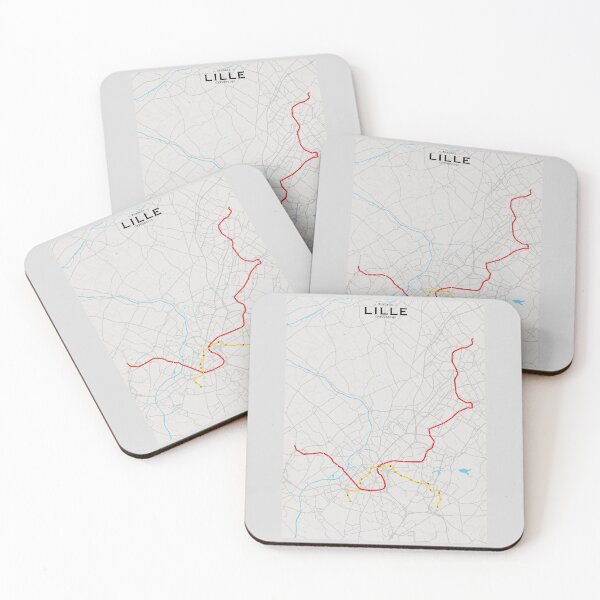 Item preview, Lille Transit Map designed and sold by CPTVDesign.