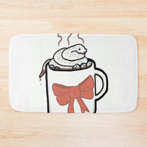 Item preview, Marshmallow Snake Cocoa designed and sold by BrokeArtStudent.