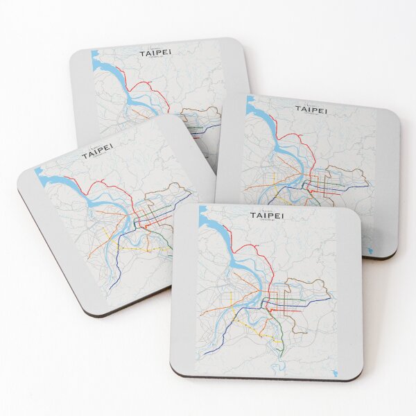 Item preview, Taipei Transit Map designed and sold by CPTVDesign.