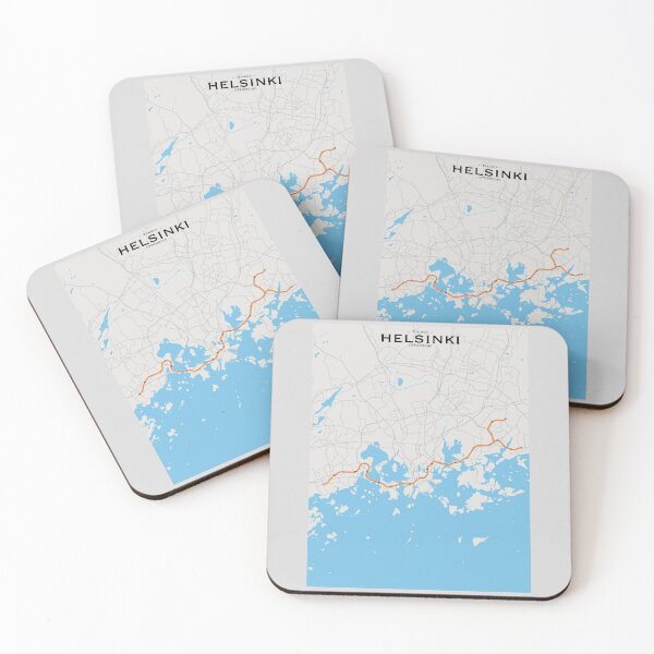 Item preview, Helsinki Transit Map designed and sold by CPTVDesign.