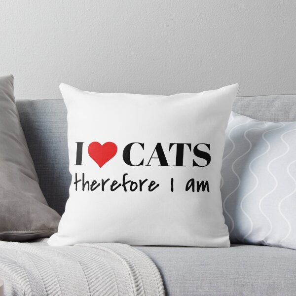 Item preview, I Love Cats Therefore I am designed and sold by carpetunicam.