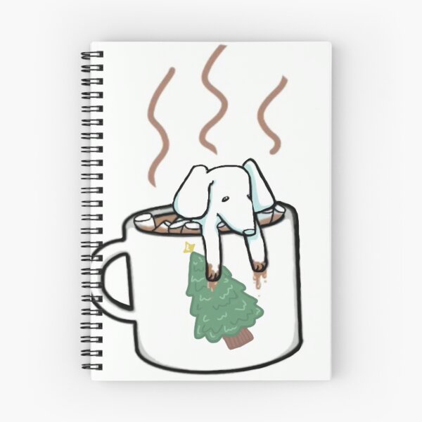 Item preview, Marshmallow Dog Cocoa  designed and sold by BrokeArtStudent.