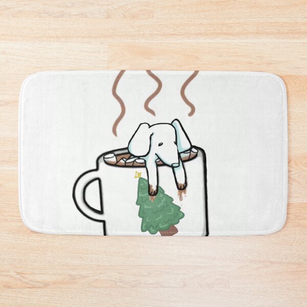 Item preview, Marshmallow Dog Cocoa  designed and sold by BrokeArtStudent.