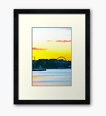 Eastern Sunset. Framed Print