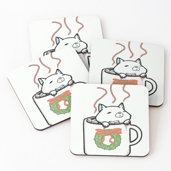 Item preview, Marshmallow Cat Cocoa  designed and sold by BrokeArtStudent.