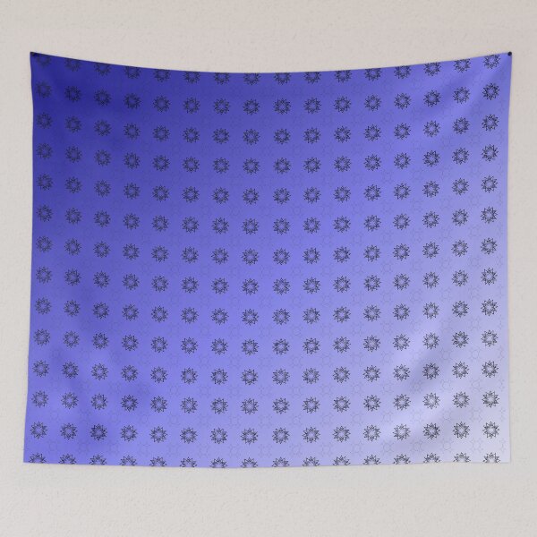 Item preview, 4 pt starflakes blue designed and sold by simplymslori.