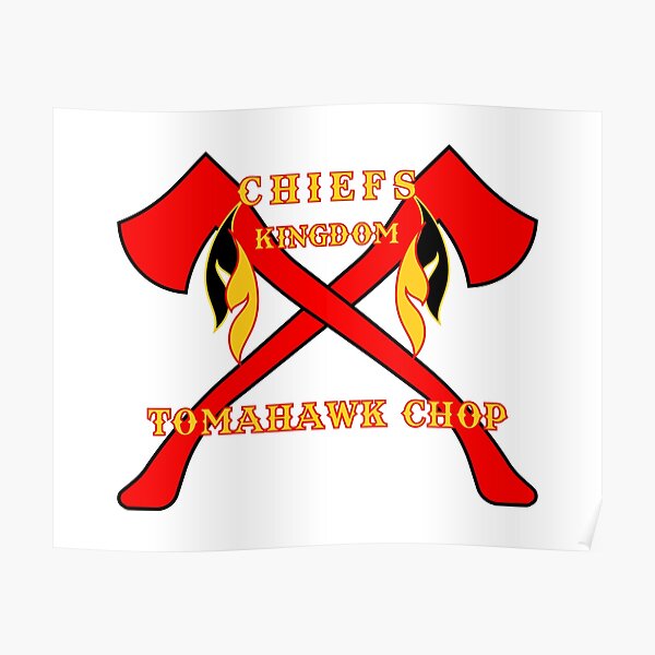 Chiefs Tomahawk Chop Posters for Sale