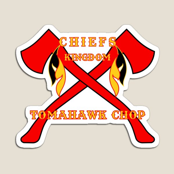 Chiefs Tomahawk Chop Magnet