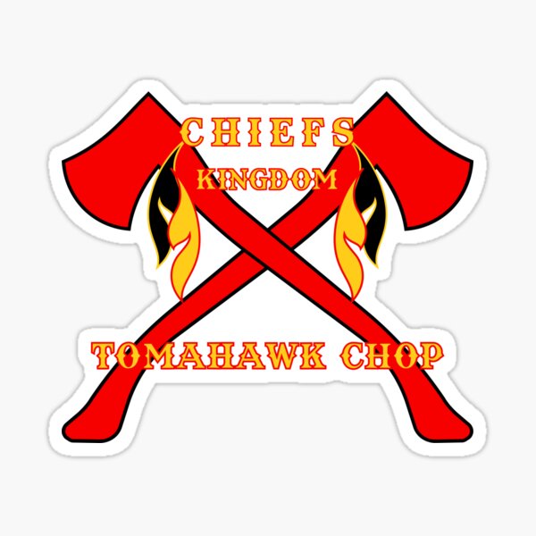 Tomahawk Chop Stickers for Sale