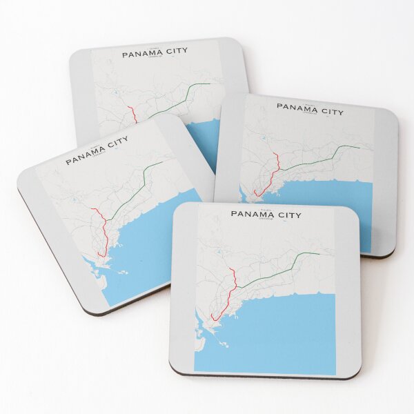 Item preview, Panama City Transit Map designed and sold by CPTVDesign.