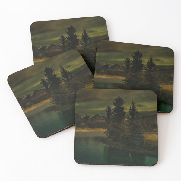 Item preview, Cascade Pond In Banff, Alberta at Night designed and sold by LiamTheo.