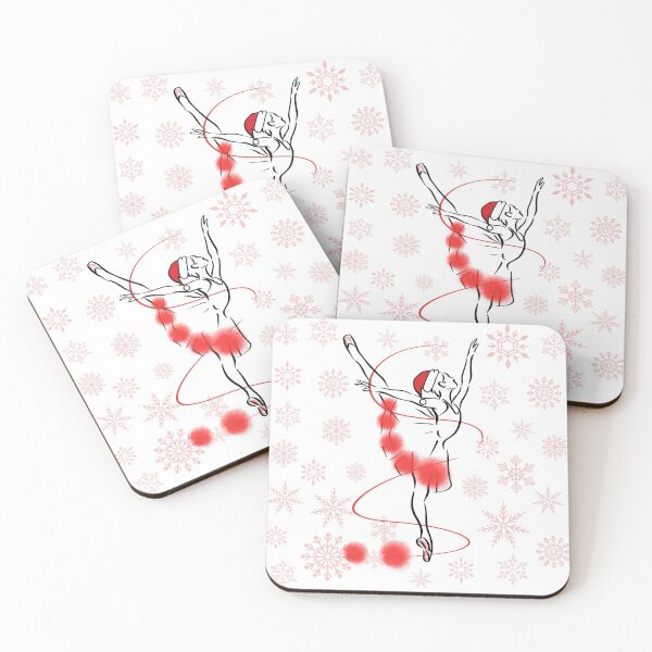 Item preview, Christmas Santa Ballet Ballerina and Dancer for Holidays designed and sold by Kate Hyunsu Cho.