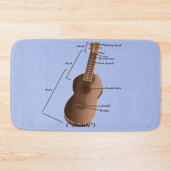 Item preview, Labeled Ukulele  designed and sold by Teal-Cookie.