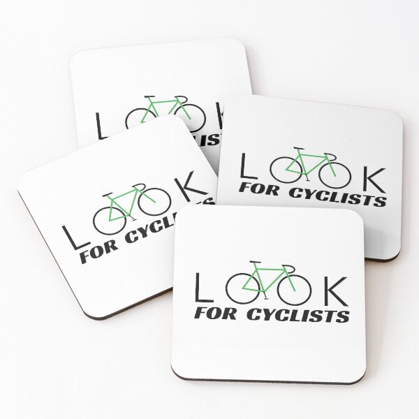 Item preview, Look For Cyclists (black and green) designed and sold by VeloYello.