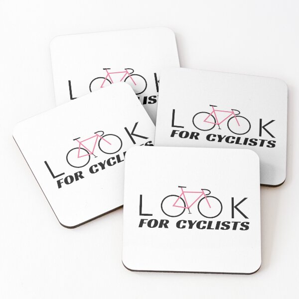 Item preview, Look For Cyclists (black and pink) designed and sold by VeloYello.