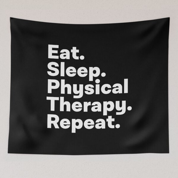 Item preview, Eat Sleep Physical Therapy Repeat designed and sold by teesaurus.