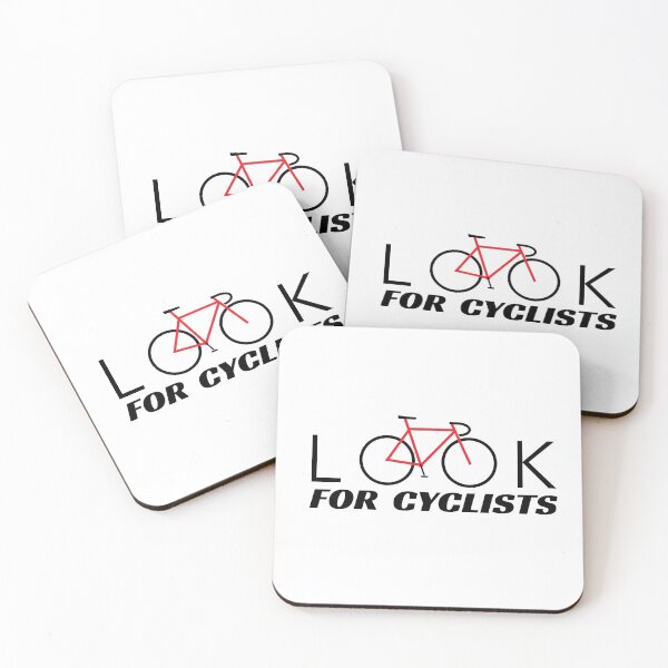 Item preview, Look For Cyclists (black and red) designed and sold by VeloYello.