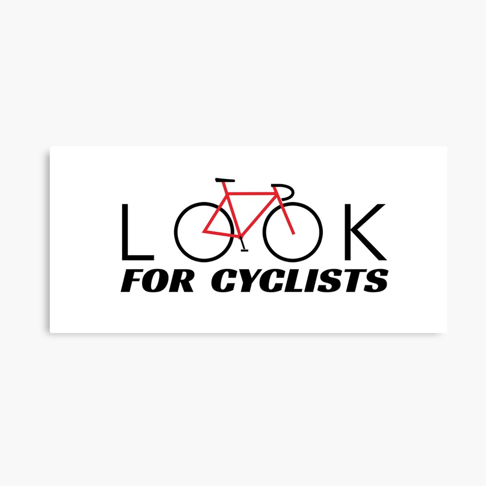 Bicycle & Pedestrian Crossing Ahead Road Signs Poster for Sale by  WHBPhotoArt