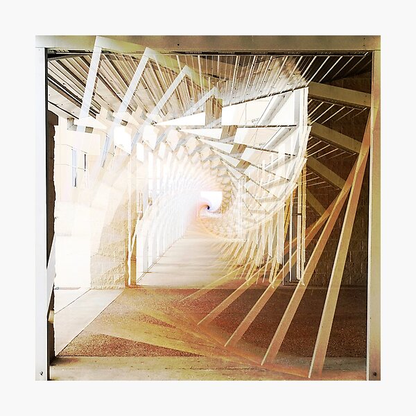 Item preview, Down the Archimedean Hallway designed and sold by goldenphi618.