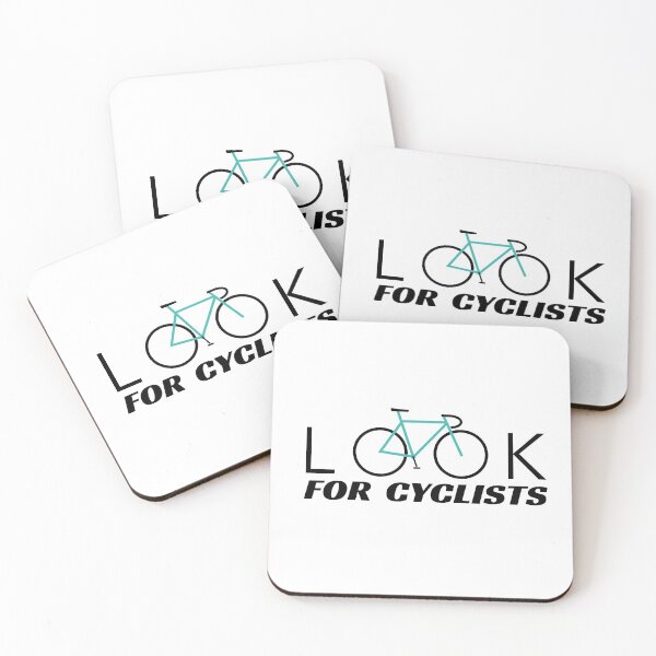 Item preview, Look For Cyclists (black and teal) designed and sold by VeloYello.