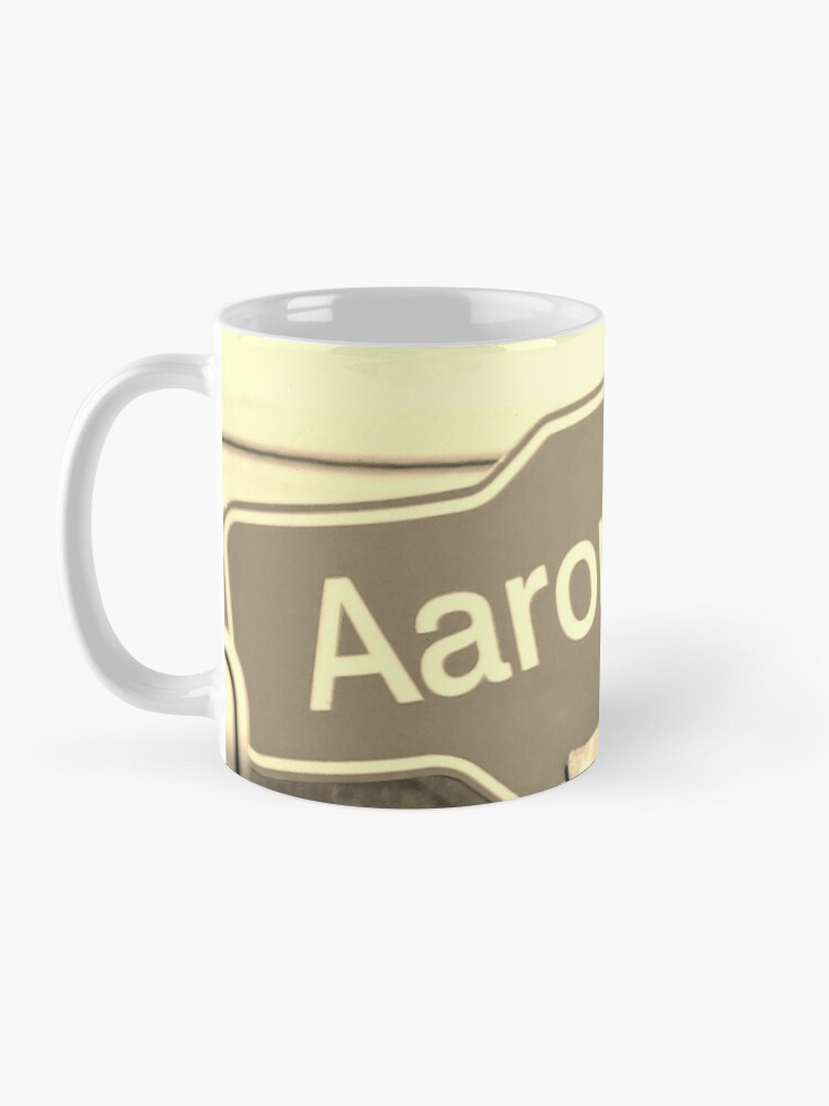 Alternate view of Aaron Mug