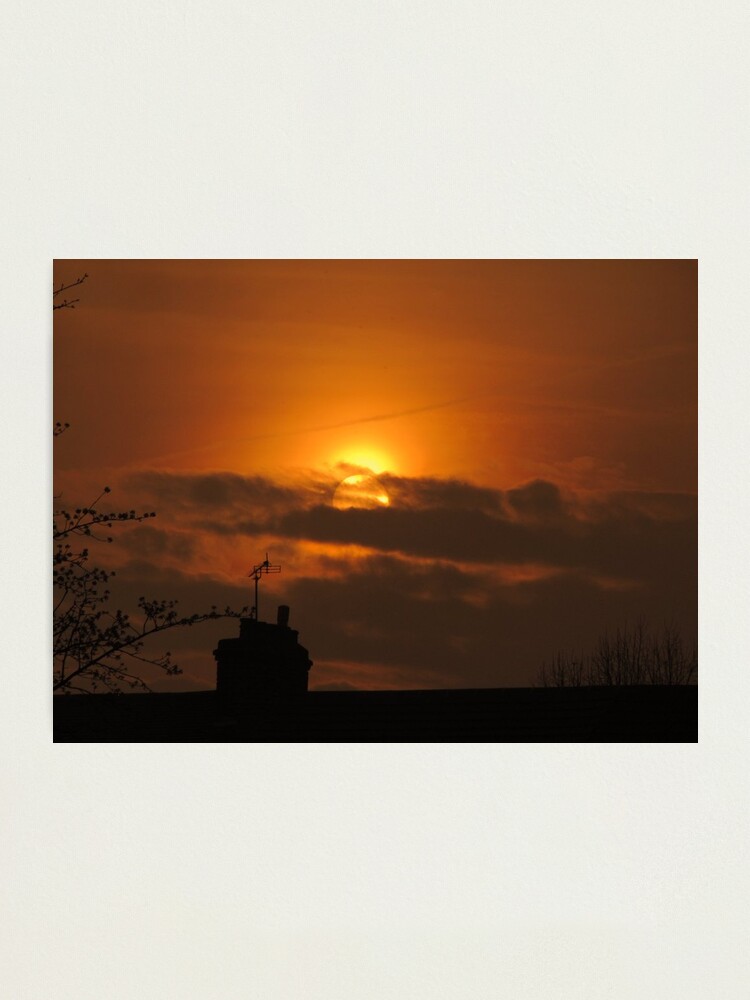 Alternate view of Golden Sunset 03 Photographic Print