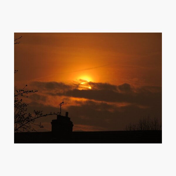Golden Sunset 03 Photographic Print