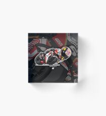 LCR HONDA TEAM MOTO GP - JOHANN ZARCO Acrylic Block
