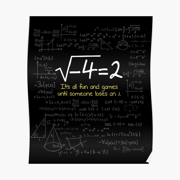 Someone Loses An I Funny Math Quotes Pun Ideas Poster By Johnii1422 Redbubble Someone Loses An I Funny Math Quotes Pun Ideas Poster By Johnii1422 Redbubble