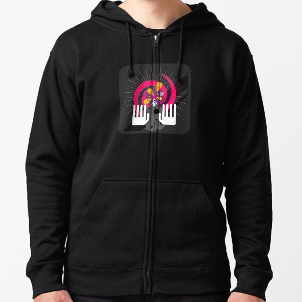 Left Behind Zipped Hoodie
