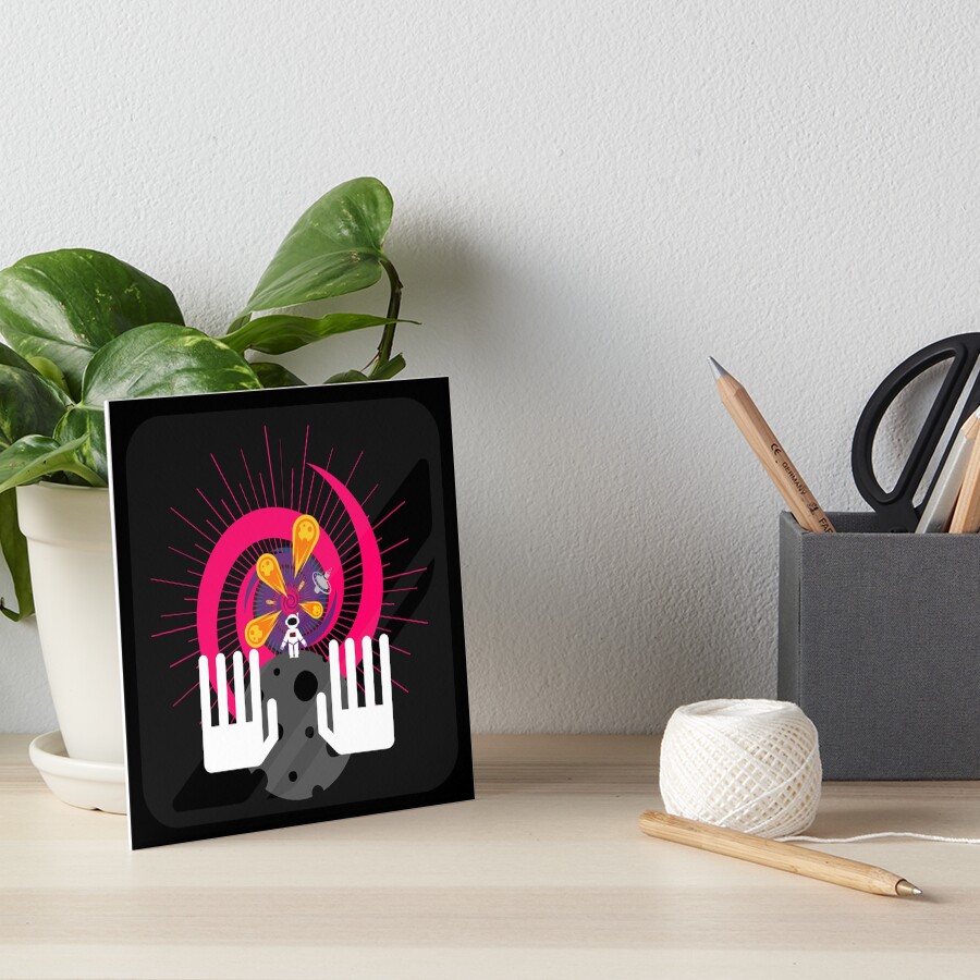 Item preview, Art Board Print designed and sold by bzyrq.