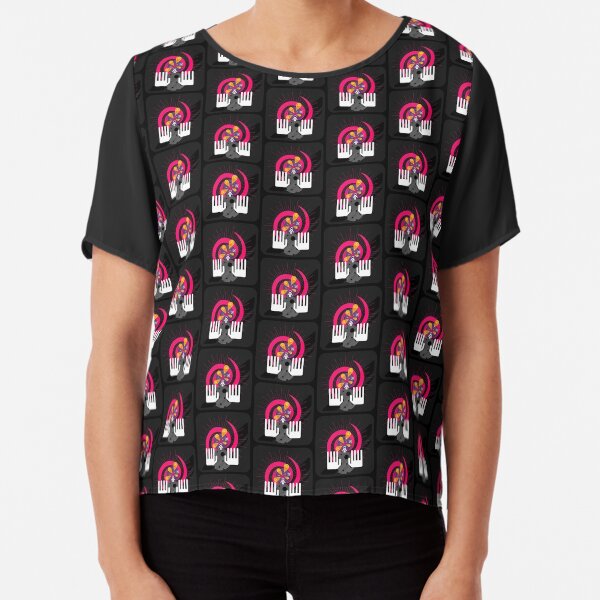 Left Behind Chiffon Top