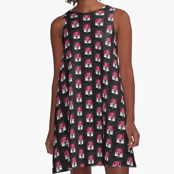 Left Behind A-Line Dress