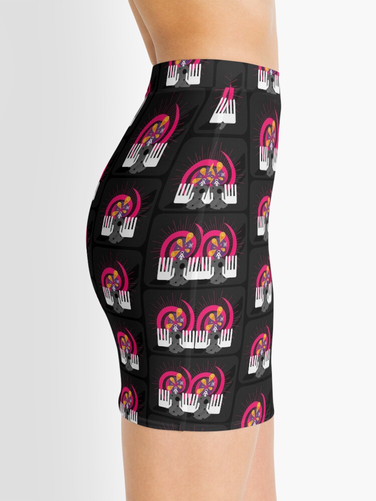Alternate view of Left Behind Mini Skirt